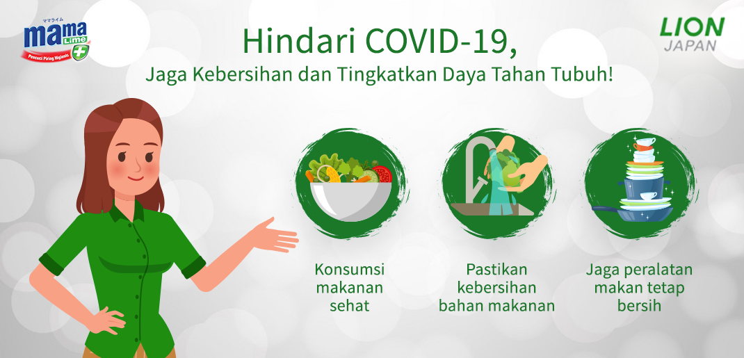 Hindari COVID-19, Jaga Kebersihan dan Tingkatkan Daya Tahan Tubuh!