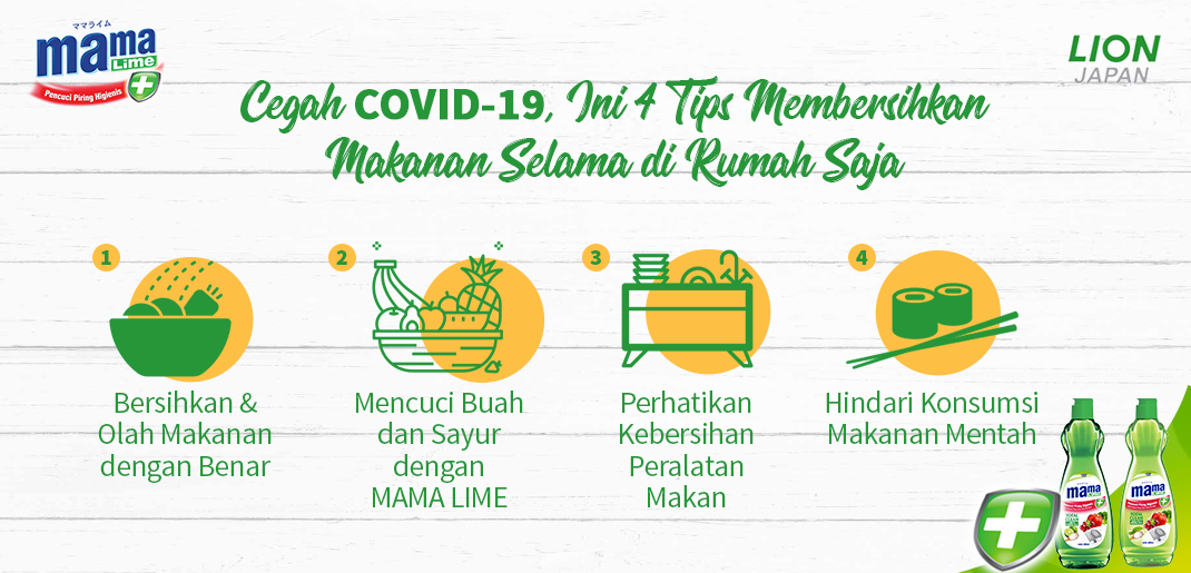 Cegah COVID-19, Ini 4 Tips Membersihkan Makanan Selama di Rumah Saja
